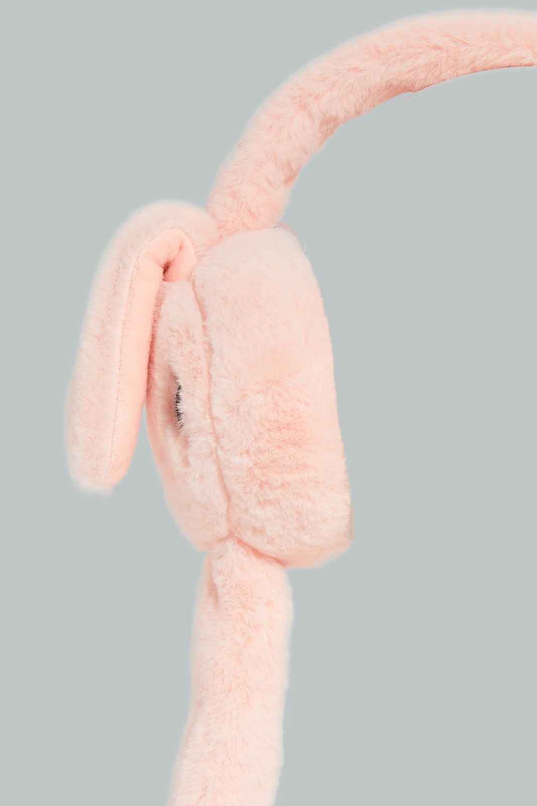 Redtag-Pink-Embelished-Earmuff-Category:Knitted-Accessories,-Colour:Pink,-Filter:Girls-Accessories,-GIR-Knitted-Accessories,-New-In,-New-In-GIR-ACC,-Non-Sale,-Section:Girls-(0-to-14Yrs),-W22B-Girls-