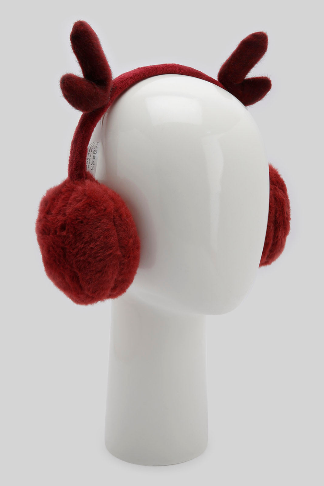 Redtag-Maroon-Embelished-Earmuff-Category:Knitted-Accessories,-Colour:Maroon,-Filter:Girls-Accessories,-GIR-Knitted-Accessories,-New-In,-New-In-GIR-ACC,-Non-Sale,-Section:Girls-(0-to-14Yrs),-W22B-Girls-