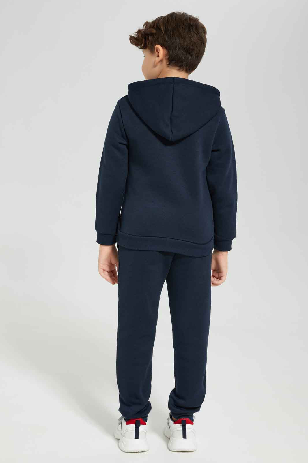 Redtag-Navy-Hooded-Truck-Print-Sweatshirt-With-Jog-Pant-BOY-Jog-Sets,-Category:Jog-Sets,-Colour:Navy,-Deals:New-In,-Dept:Boys,-Filter:Boys-(2-to-8-Yrs),-New-In-BOY-APL,-Non-Sale,-Section:Boys-(0-to-14Yrs),-W22B-Boys-2 to 8 Years