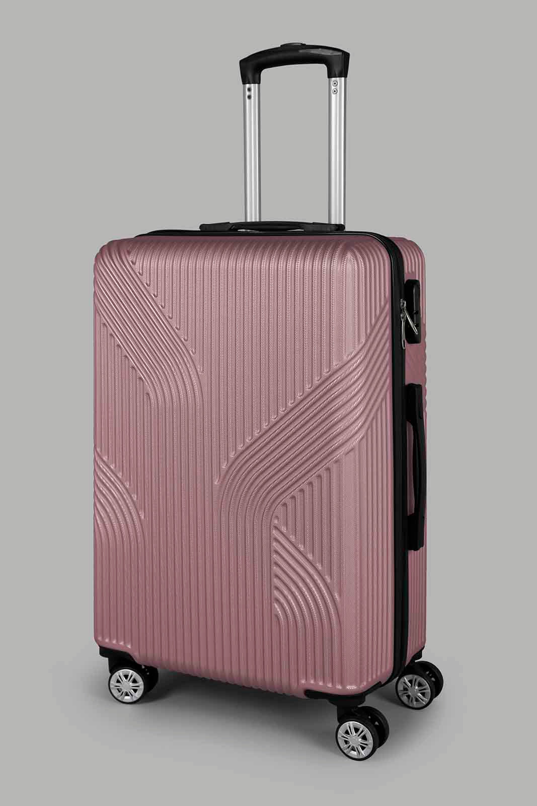 Redtag-Pink-Luggage-Trolley-24"-Category:Luggage-Trolleys,-Colour:Pink,-Filter:Travel-Accessories,-LUG-Luggage-Trolleys,-New-In,-New-In-LUG-ACC,-Non-Sale,-Section:Travel,-W22A-Travel-Accessories-