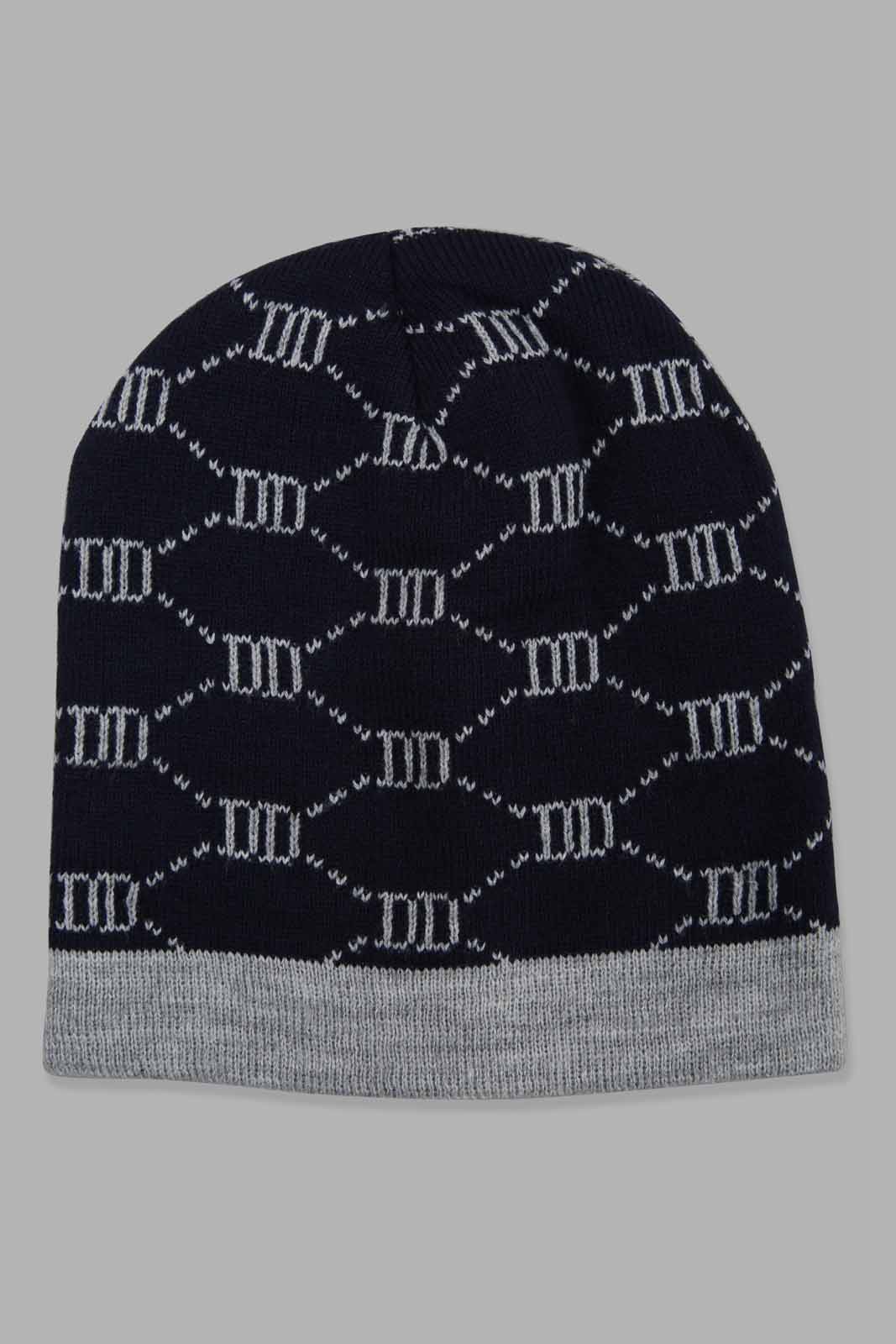 Assorted Knitted Cap (Pack Of 3)