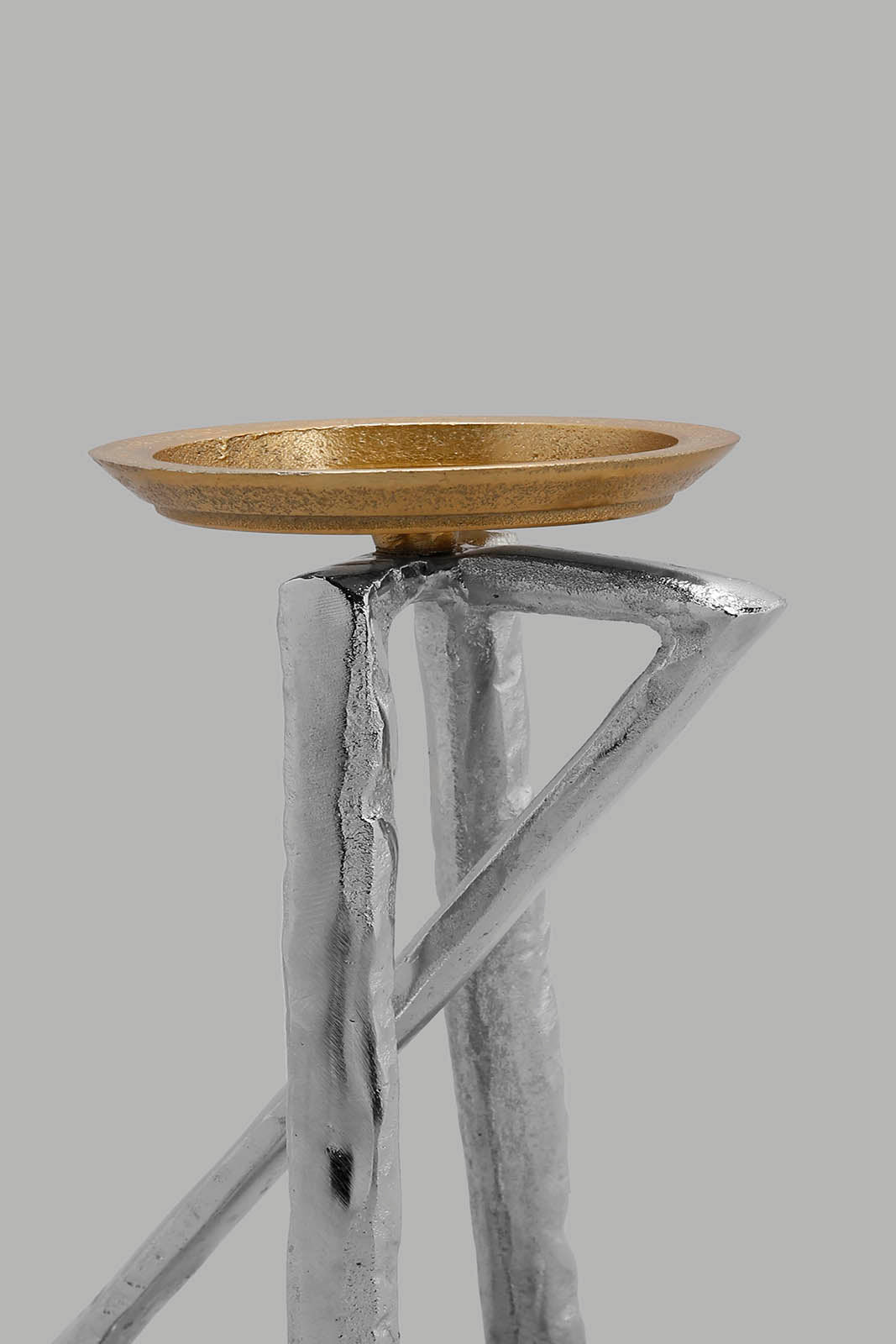 Redtag-Gold-Decorative-Candleholder-Category:Artefact,-Colour:Gold,-Deals:New-In,-Filter:Home-Decor,-HMW-HOM-Decorative-Accessories,-New-In-HMW-HOM,-Non-Sale,-Section:Homewares,-W22A-Home-Decor-