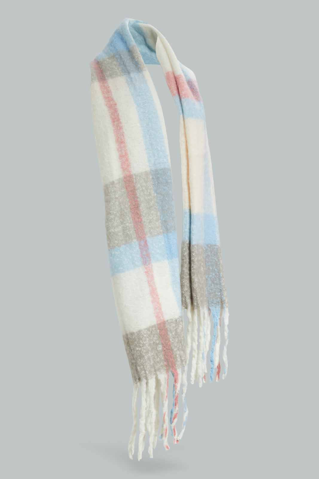 Redtag-Multi-Colour-Embellished-Knitted-Scarfs-Category:Scarves,-Colour:Assorted,-Filter:Women's-Accessories,-New-In,-New-In-Women-ACC,-Non-Sale,-Section:Women,-W22B,-Women-Scarves-Women-
