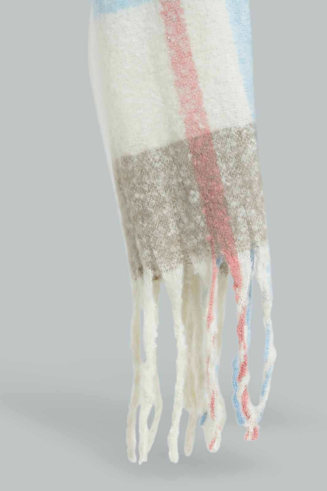Redtag-Multi-Colour-Embellished-Knitted-Scarfs-Category:Scarves,-Colour:Assorted,-Filter:Women's-Accessories,-New-In,-New-In-Women-ACC,-Non-Sale,-Section:Women,-W22B,-Women-Scarves-Women-