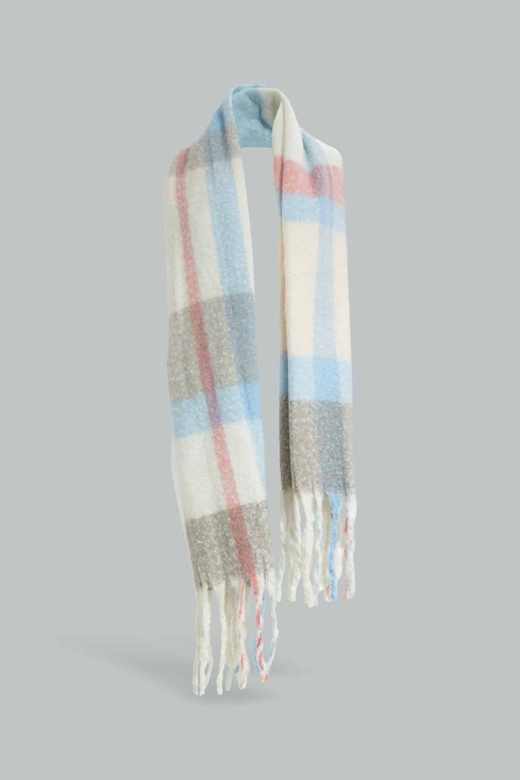 Redtag-Multi-Colour-Embellished-Knitted-Scarfs-Category:Scarves,-Colour:Assorted,-Filter:Women's-Accessories,-New-In,-New-In-Women-ACC,-Non-Sale,-Section:Women,-W22B,-Women-Scarves-Women-