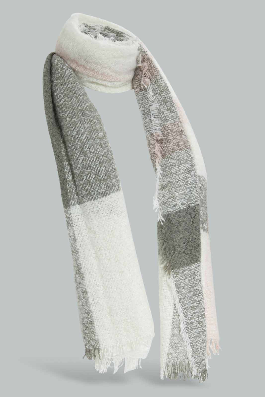 Redtag-Multi-Colour-Embellished-Knitted-Scarfs-Category:Scarves,-Colour:Assorted,-Filter:Women's-Accessories,-New-In,-New-In-Women-ACC,-Non-Sale,-Section:Women,-W22B,-Women-Scarves-Women-