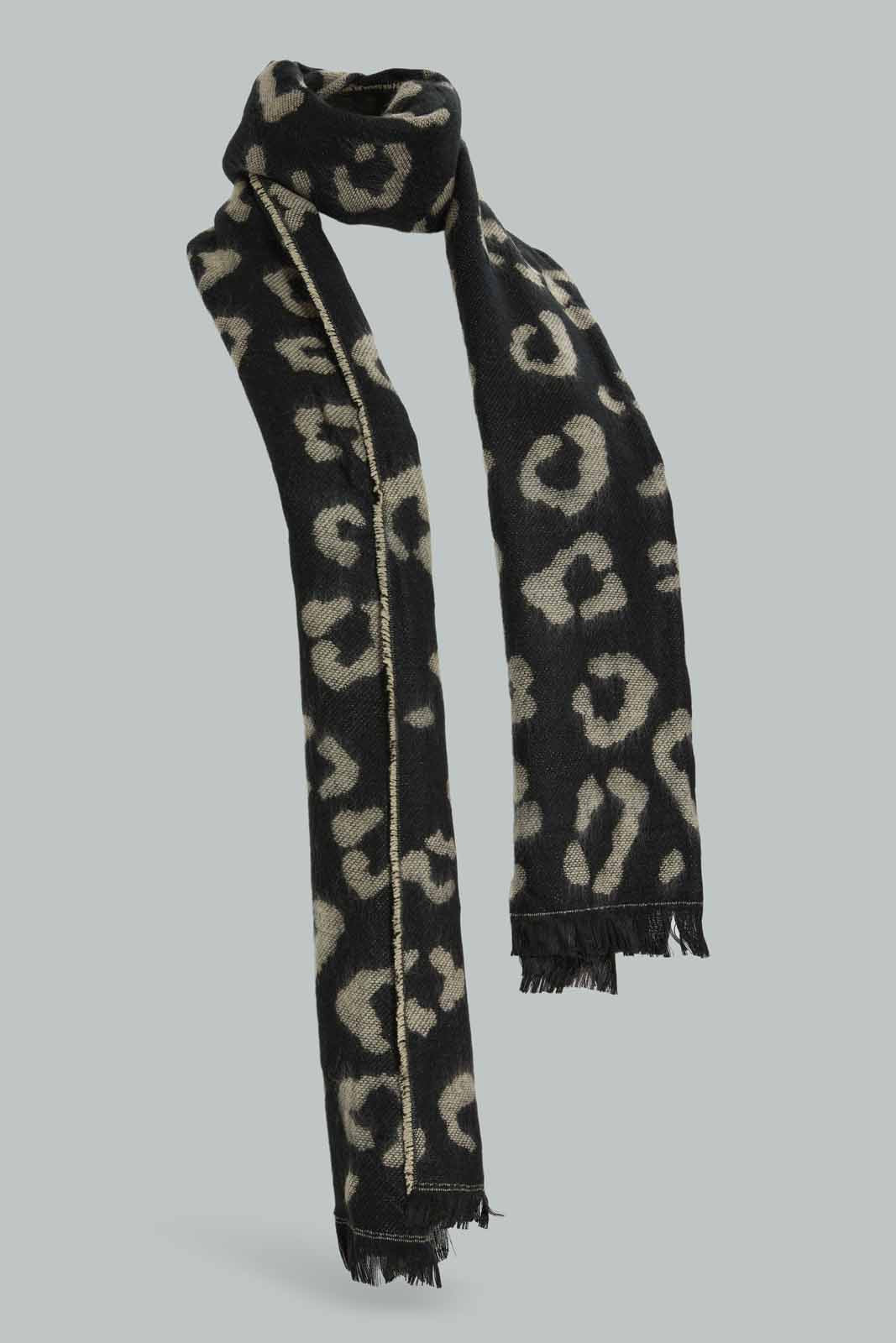 Redtag-Multi-Colour-Embellished-Knitted-Scarfs-Category:Scarves,-Colour:Assorted,-Filter:Women's-Accessories,-New-In,-New-In-Women-ACC,-Non-Sale,-Section:Women,-W22B,-Women-Scarves-Women-