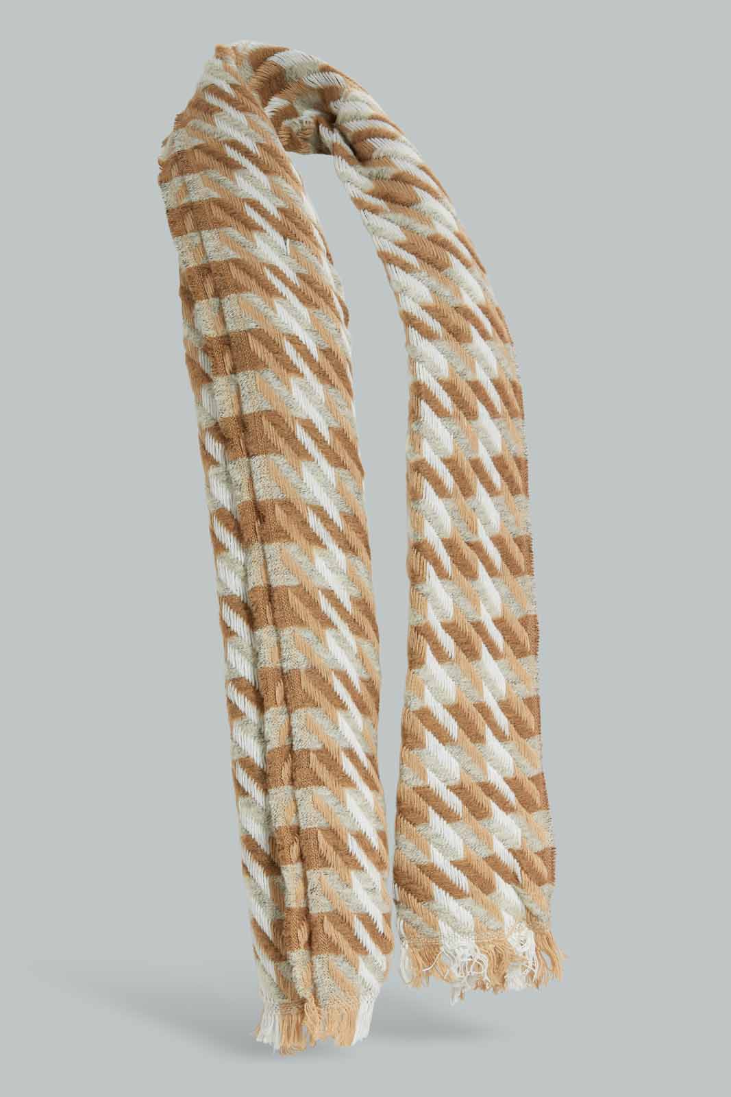 Redtag-Multi-Colour-Embellished-Knitted-Scarfs-Category:Scarves,-Colour:Assorted,-Filter:Women's-Accessories,-New-In,-New-In-Women-ACC,-Non-Sale,-Section:Women,-W22B,-Women-Scarves-Women-