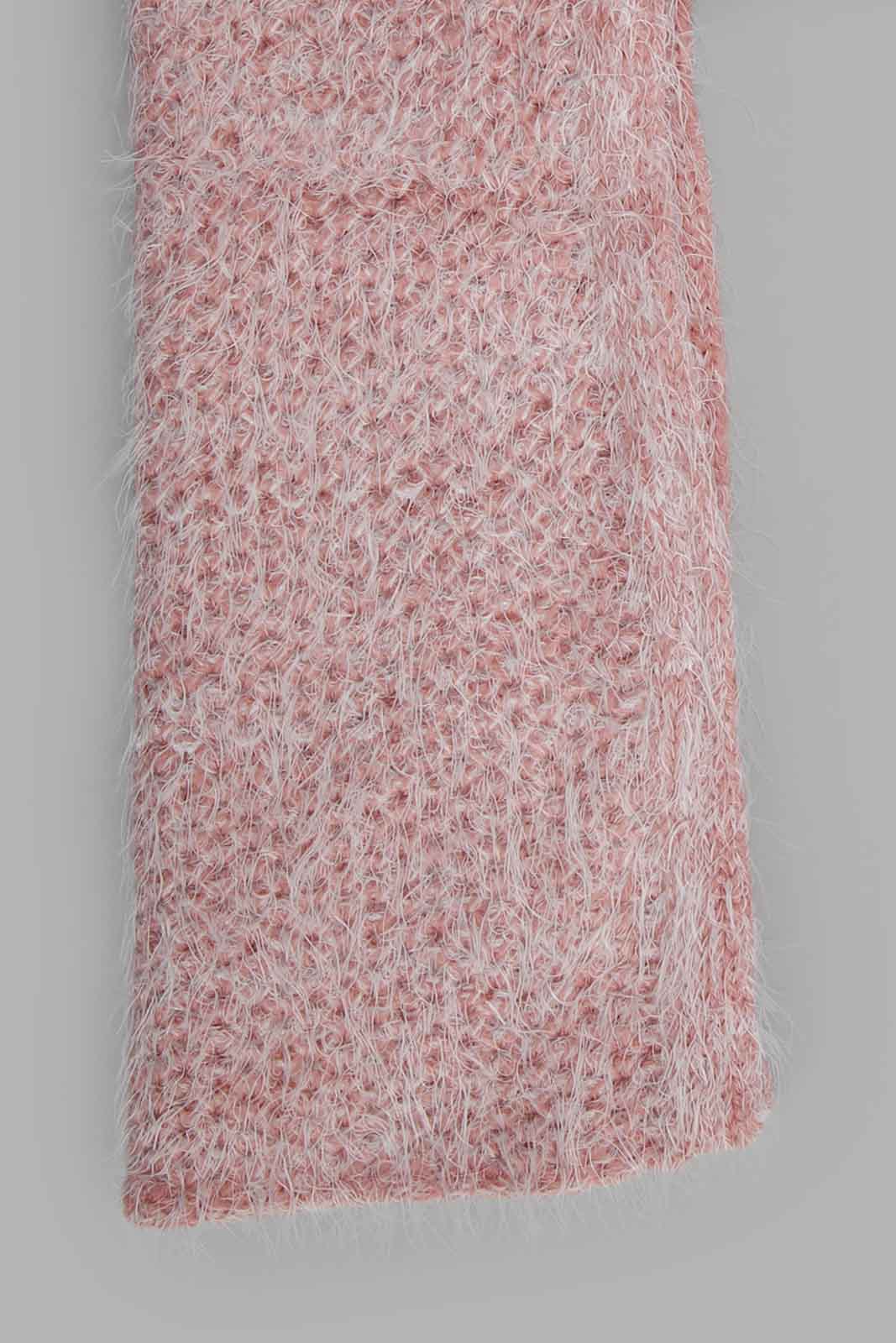 Redtag-Multiocolor-Embellished-Knitted-Scarf-With-Cap-Category:Scarves,-Colour:Pink,-Filter:Women's-Accessories,-New-In,-New-In-Women-ACC,-Non-Sale,-Section:Women,-W22B,-Women-Scarves-Women-
