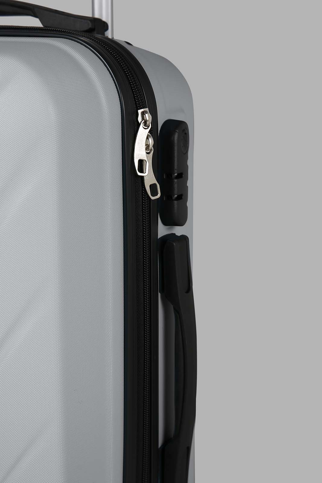 Redtag-Silver-Luggage-Trolley-20"-Category:Luggage-Trolleys,-Colour:Silver,-Filter:Travel-Accessories,-LUG-Luggage-Trolleys,-New-In,-New-In-LUG-ACC,-Non-Sale,-Section:Travel,-W22B-Travel-Accessories-