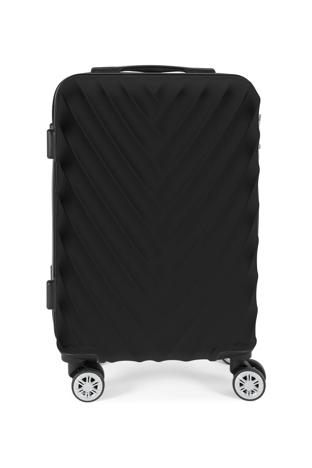 Redtag-Black-Luggage-Trolley-20"-Category:Luggage-Trolleys,-Colour:Black,-Dept:Home,-Filter:Travel-Accessories,-LUG-Luggage-Trolleys,-New-In,-New-In-LUG-ACC,-Non-Sale,-Section:Homewares,-W22B-Travel-Accessories-