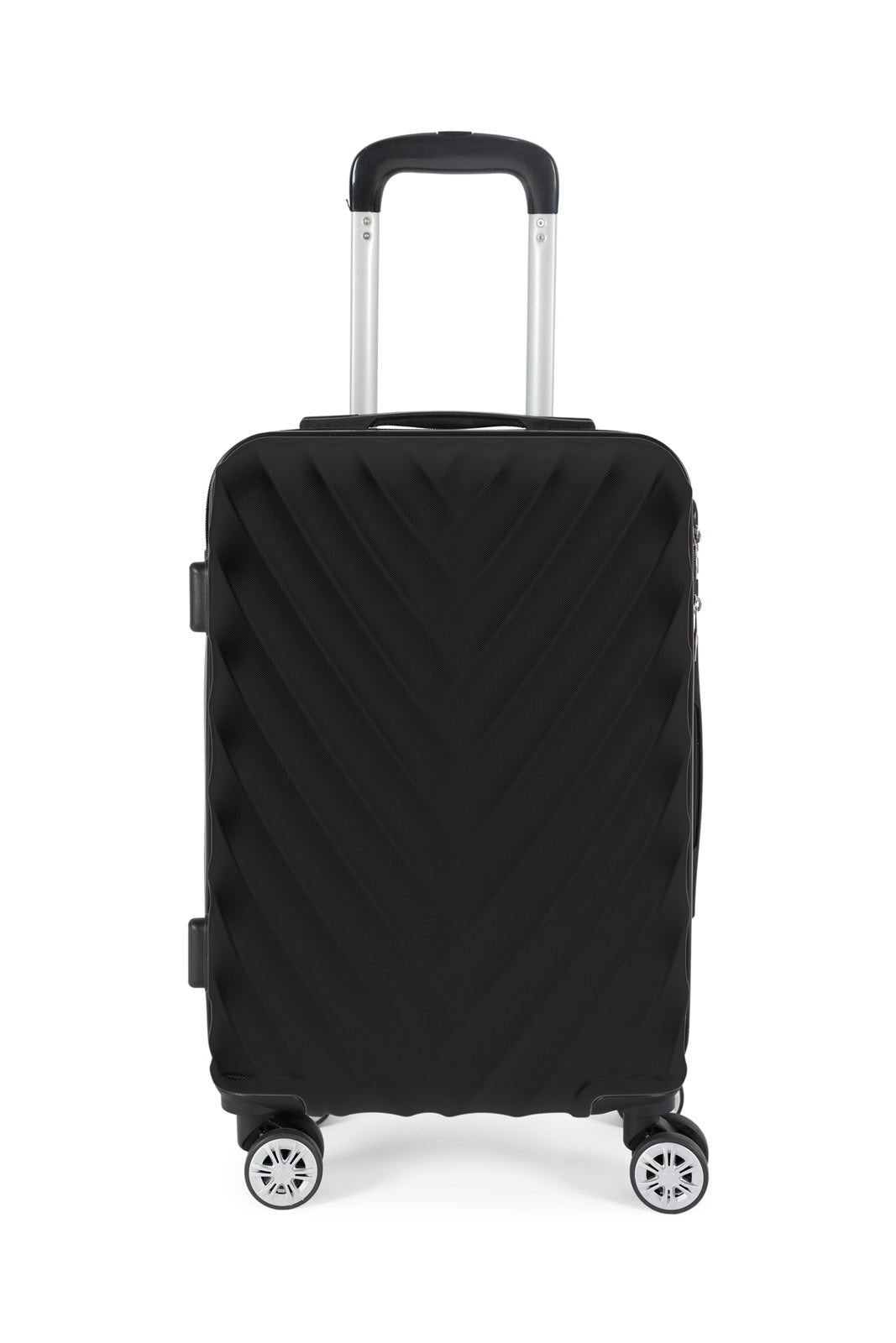 Redtag-Black-Luggage-Trolley-20"-Category:Luggage-Trolleys,-Colour:Black,-Dept:Home,-Filter:Travel-Accessories,-LUG-Luggage-Trolleys,-New-In,-New-In-LUG-ACC,-Non-Sale,-Section:Homewares,-W22B-Travel-Accessories-