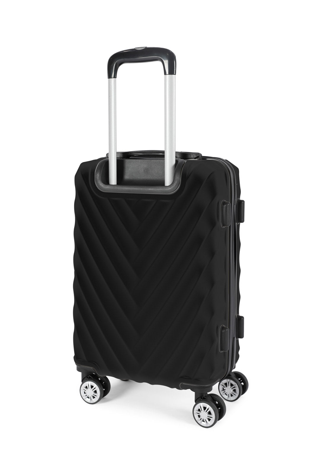 Redtag-Black-Luggage-Trolley-20"-Category:Luggage-Trolleys,-Colour:Black,-Dept:Home,-Filter:Travel-Accessories,-LUG-Luggage-Trolleys,-New-In,-New-In-LUG-ACC,-Non-Sale,-Section:Homewares,-W22B-Travel-Accessories-