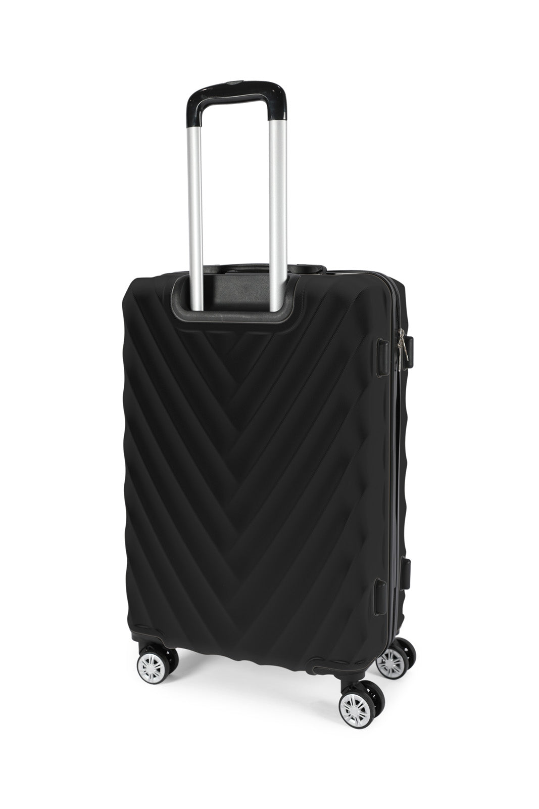 Redtag-Black-Luggage-Trolley-24"-Category:Luggage-Trolleys,-Colour:Black,-Dept:Home,-Filter:Travel-Accessories,-LUG-Luggage-Trolleys,-New-In,-New-In-LUG-ACC,-Non-Sale,-Section:Homewares,-W22B-Travel-Accessories-