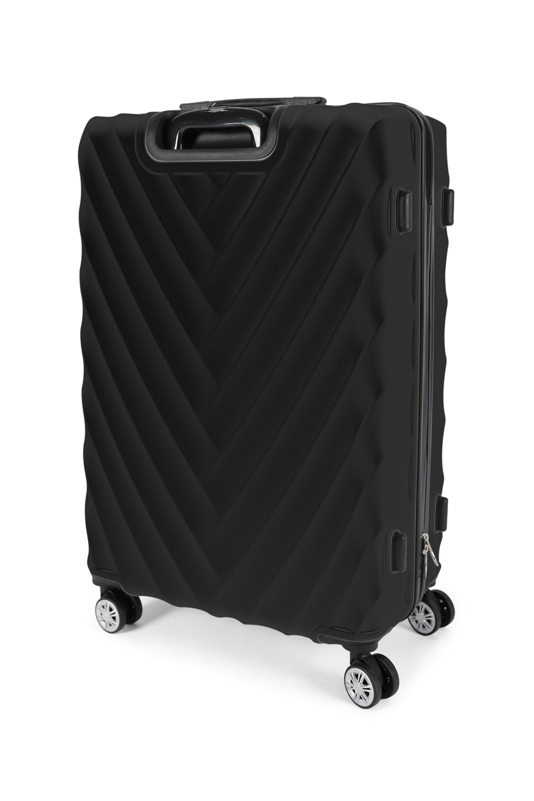 Redtag-Black-Luggage-Trolley-28"-Category:Luggage-Trolleys,-Colour:Black,-Dept:Home,-Filter:Travel-Accessories,-LUG-Luggage-Trolleys,-New-In,-New-In-LUG-ACC,-Non-Sale,-Section:Homewares,-W22B-Travel-Accessories-