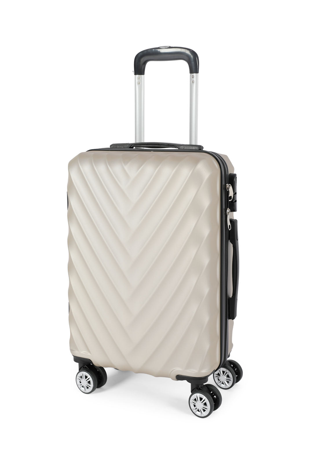 Redtag-Silver-Luggage-Trolley-20"-Category:Luggage-Trolleys,-Colour:Silver,-Dept:Home,-Filter:Travel-Accessories,-LUG-Luggage-Trolleys,-New-In,-New-In-LUG-ACC,-Non-Sale,-Section:Homewares,-W22B-Travel-Accessories-