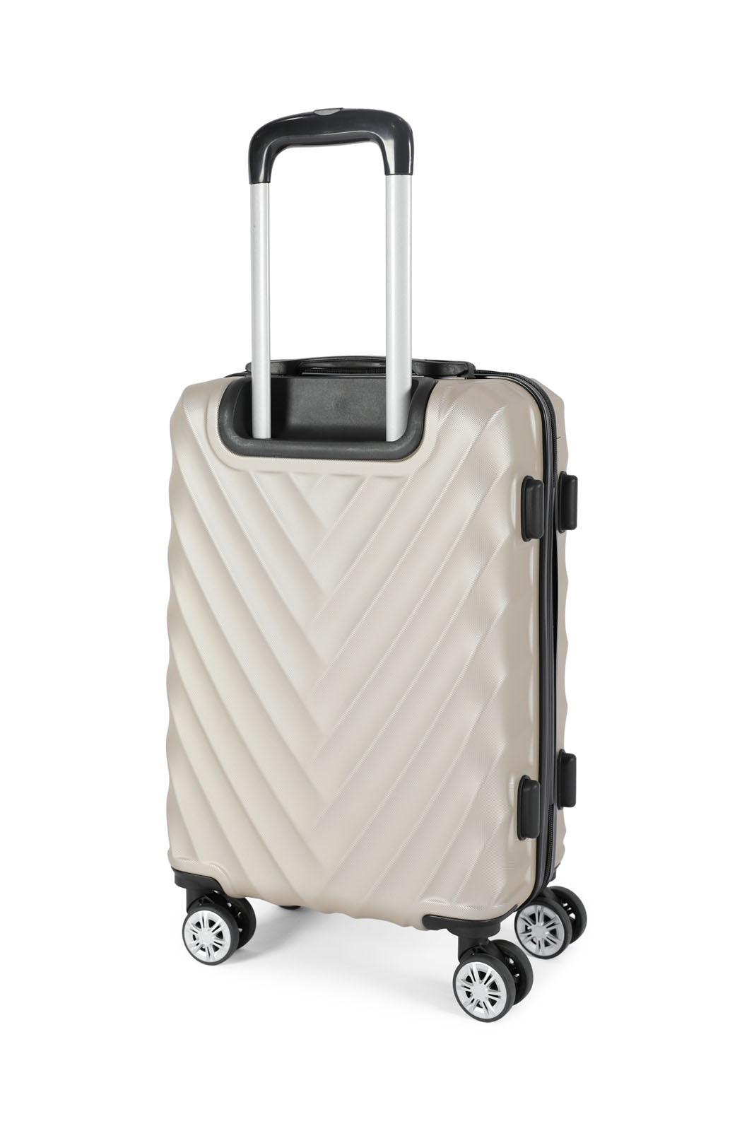 Redtag-Silver-Luggage-Trolley-20"-Category:Luggage-Trolleys,-Colour:Silver,-Dept:Home,-Filter:Travel-Accessories,-LUG-Luggage-Trolleys,-New-In,-New-In-LUG-ACC,-Non-Sale,-Section:Homewares,-W22B-Travel-Accessories-