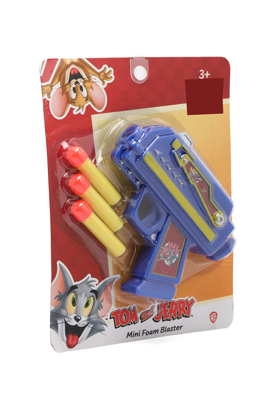 Redtag-Navy/Red-Tom-&-Jerry-Foam-Blaster-365,-Category:Toys,-Colour:Navy,-Filter:Toys-Accessories,-IMP-Toys,-New-In,-New-In-IMP-ACC,-Non-Sale,-Section:Girls-(0-to-14Yrs)-Toys-