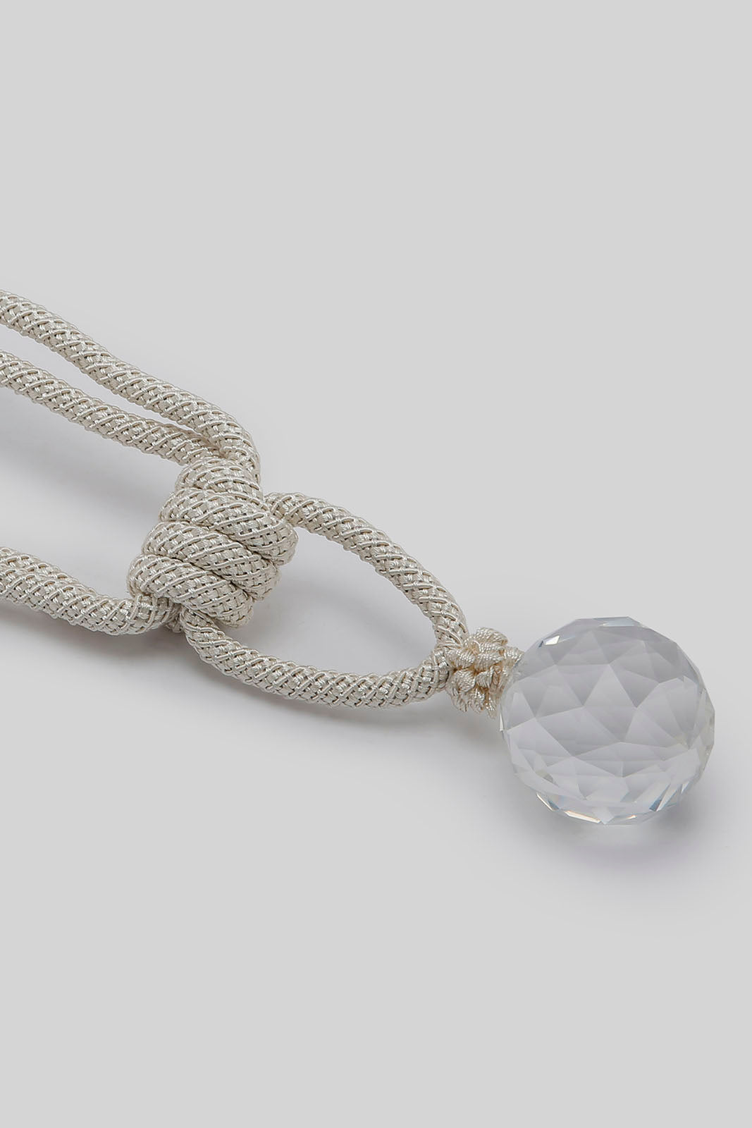 Redtag-Ivory-Tie-Back-With-Crystal-Category:Bedroom-Accessories,-Colour:Ivory,-Deals:New-In,-Filter:Home-Bedroom,-HMW-BED-Bedroom-Accessories,-New-In-HMW-BED,-Non-Sale,-Section:Homewares,-W22B-Home-Bedroom-
