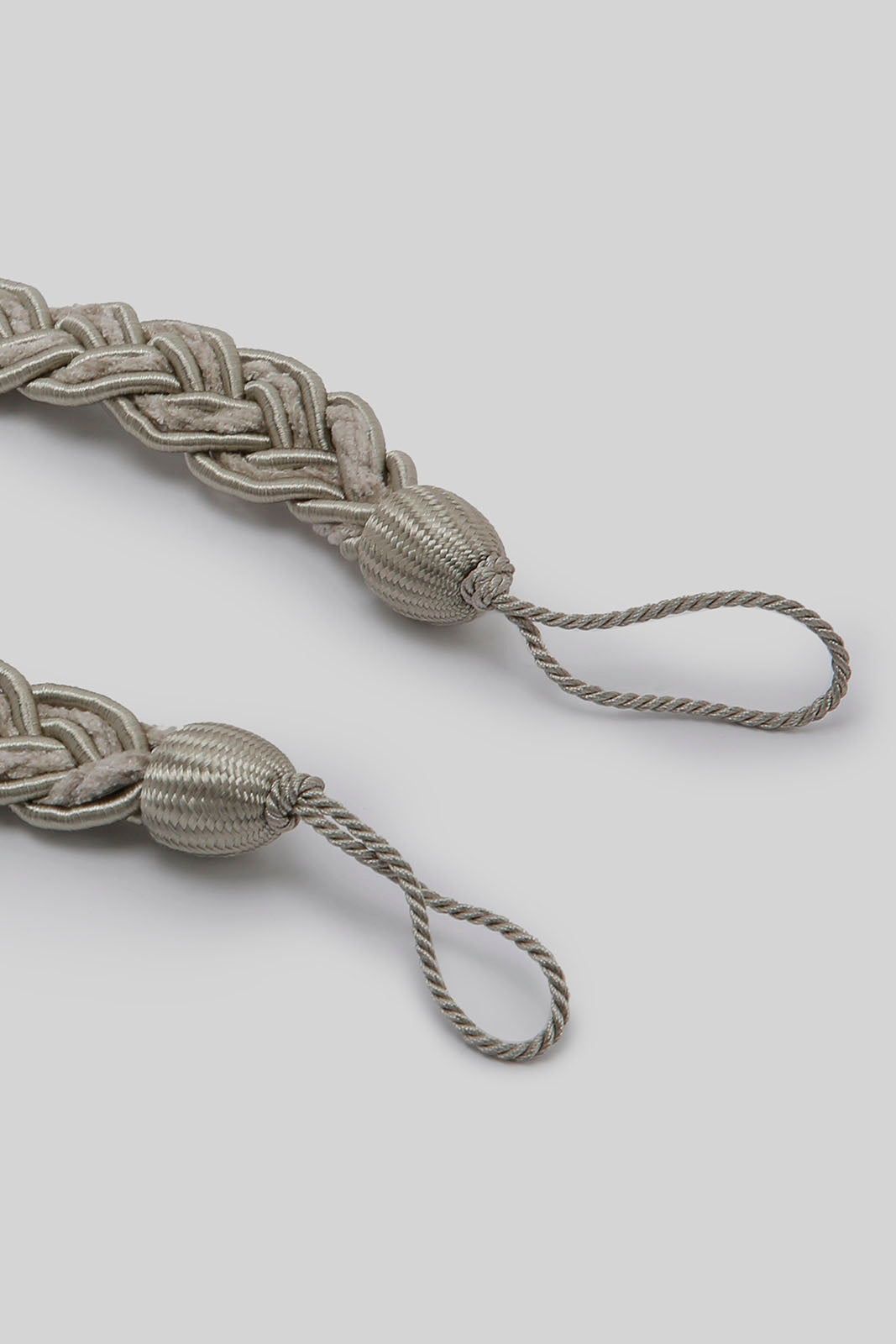 Redtag-Grey-Braided-Tie-Back-Category:Bedroom-Accessories,-Colour:Grey,-Deals:New-In,-Filter:Home-Bedroom,-HMW-BED-Bedroom-Accessories,-New-In-HMW-BED,-Non-Sale,-Section:Homewares,-W22B-Home-Bedroom-