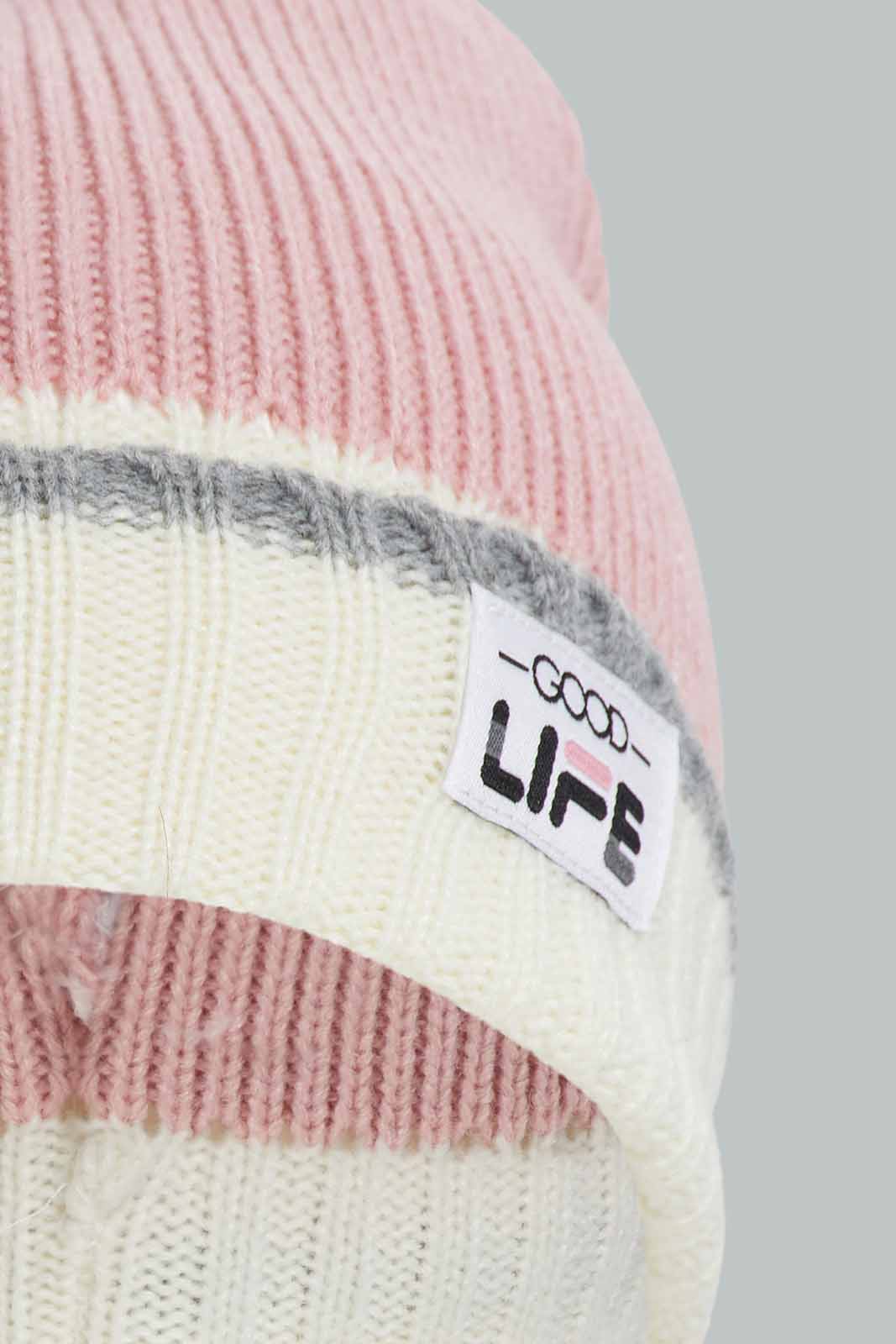 Redtag-Multi-Colour-Set-Of-3-Knitted-Cap-Category:Knitted-Accessories,-Colour:Assorted,-Filter:Women's-Accessories,-New-In,-New-In-Women-ACC,-Non-Sale,-Section:Women,-W22B,-Women-Knitted-Accessories-Women-