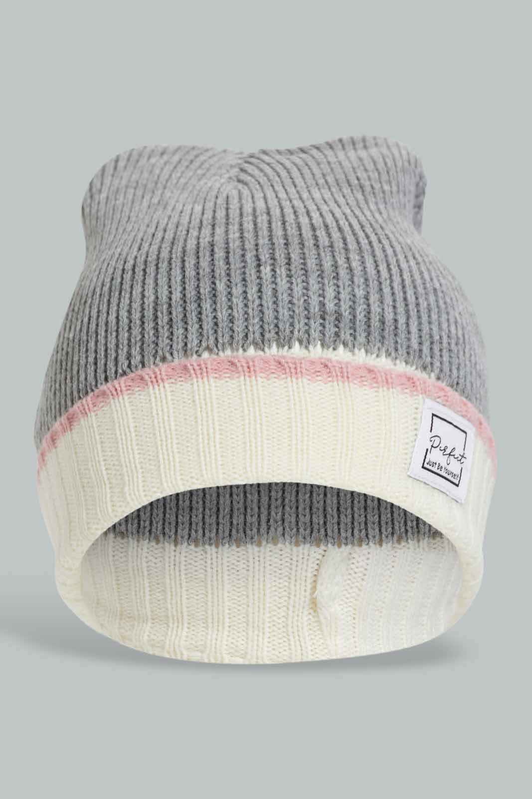 Redtag-Multi-Colour-Set-Of-3-Knitted-Cap-Category:Knitted-Accessories,-Colour:Assorted,-Filter:Women's-Accessories,-New-In,-New-In-Women-ACC,-Non-Sale,-Section:Women,-W22B,-Women-Knitted-Accessories-Women-