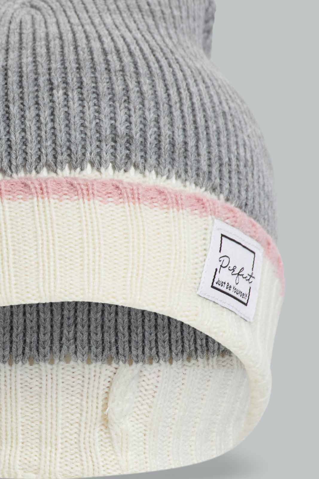 Redtag-Multi-Colour-Set-Of-3-Knitted-Cap-Category:Knitted-Accessories,-Colour:Assorted,-Filter:Women's-Accessories,-New-In,-New-In-Women-ACC,-Non-Sale,-Section:Women,-W22B,-Women-Knitted-Accessories-Women-