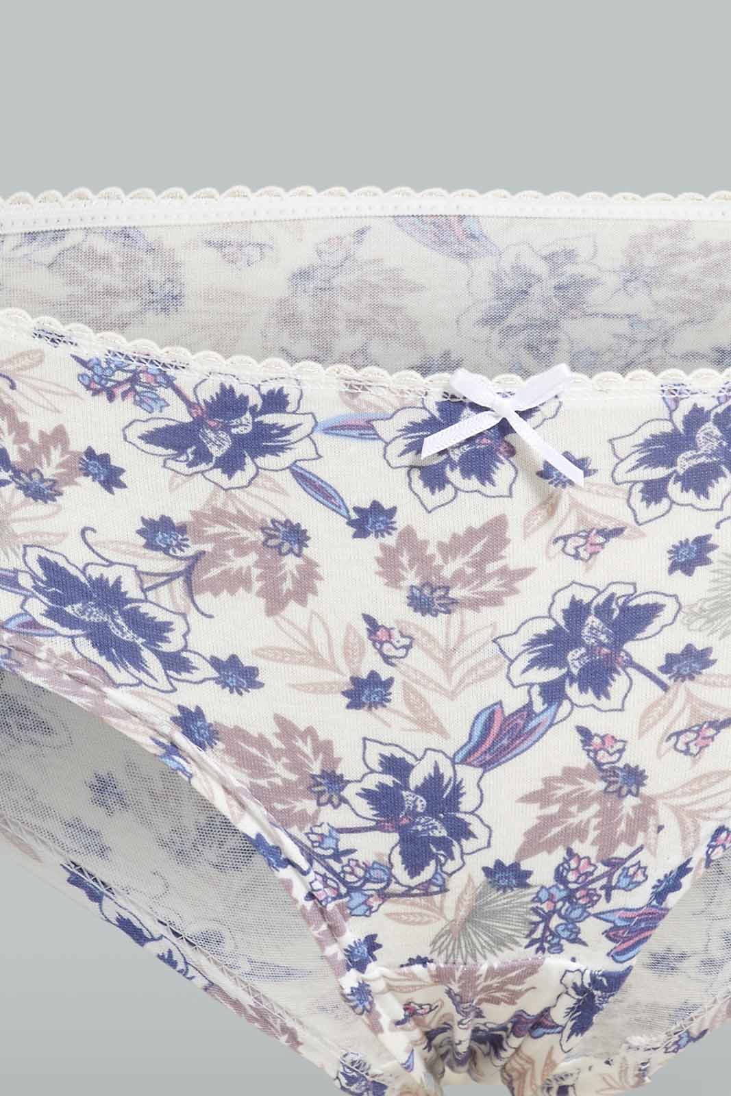 Redtag-Assorted-Print/Plain-Boyleg-Briefs-(5-Pack)-365,-Category:Briefs,-Colour:Assorted,-Deals:New-In,-Filter:Women's-Clothing,-New-In-Women-APL,-Non-Sale,-Section:Women,-Women-Briefs--