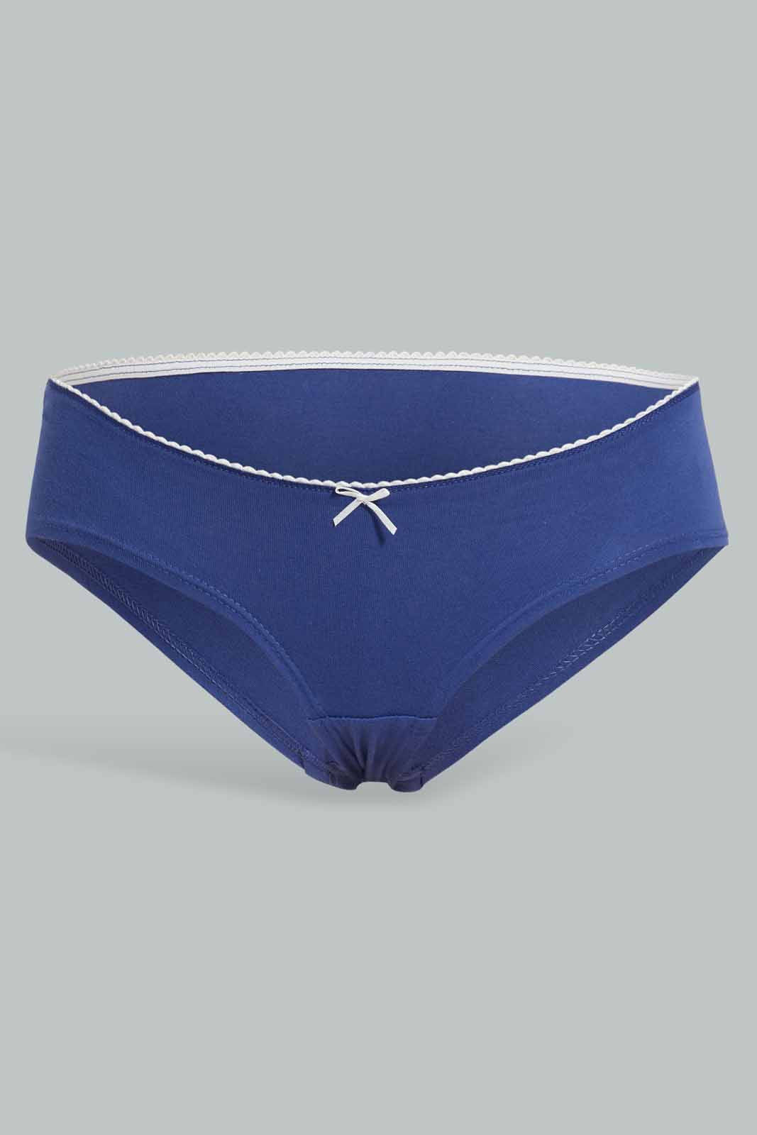 Redtag-Assorted-Print/Plain-Boyleg-Briefs-(5-Pack)-365,-Category:Briefs,-Colour:Assorted,-Deals:New-In,-Filter:Women's-Clothing,-New-In-Women-APL,-Non-Sale,-Section:Women,-Women-Briefs--