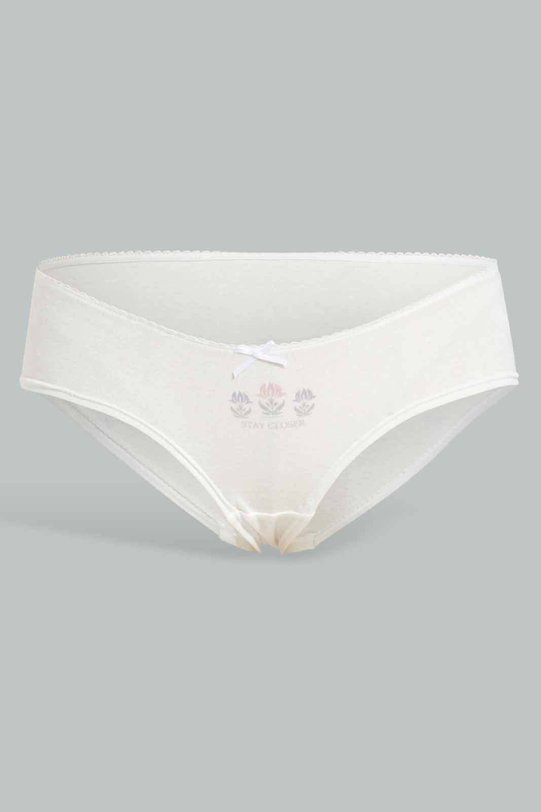 Redtag-Assorted-Print/Plain-Boyleg-Briefs-(5-Pack)-365,-Category:Briefs,-Colour:Assorted,-Deals:New-In,-Filter:Women's-Clothing,-New-In-Women-APL,-Non-Sale,-Section:Women,-Women-Briefs--