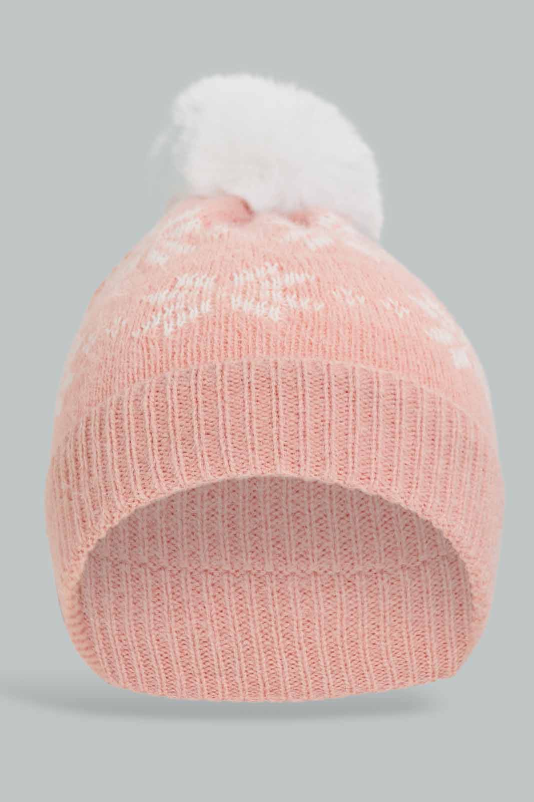 Redtag-Multi-Colour-Knitted-Cap-Category:Knitted-Accessories,-Colour:Assorted,-Dept:Girls,-Filter:Girls-Accessories,-GIR-Knitted-Accessories,-New-In,-New-In-GIR-ACC,-Non-Sale,-Section:Girls-(0-to-14Yrs),-W22A-Girls-