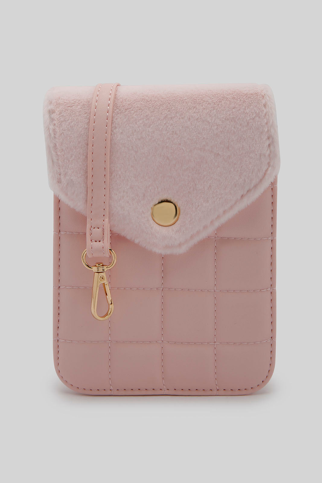 Redtag-Pink-Quilting-Mobile-Pouches-Category:Bags,-Colour:Pink,-Dept:Ladieswear,-Filter:Women's-Accessories,-New-In,-New-In-Women-ACC,-Non-Sale,-Section:Women,-W22B,-Women-Bags-Women-