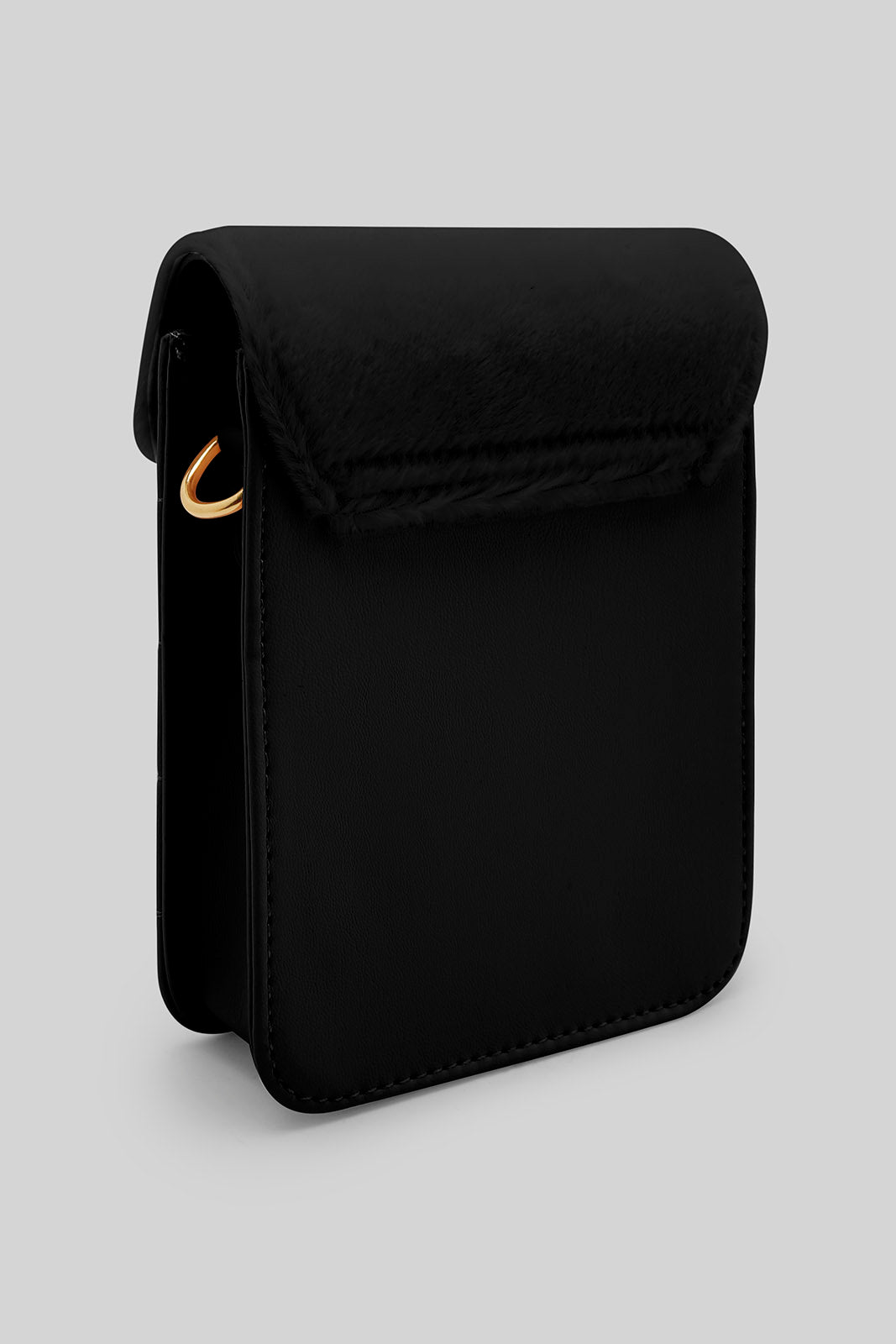 Redtag-Black-Quilting-Mobile-Pouches-Category:Bags,-Colour:Black,-Dept:Ladieswear,-Filter:Women's-Accessories,-New-In,-New-In-Women-ACC,-Non-Sale,-Section:Women,-W22B,-Women-Bags-Women-