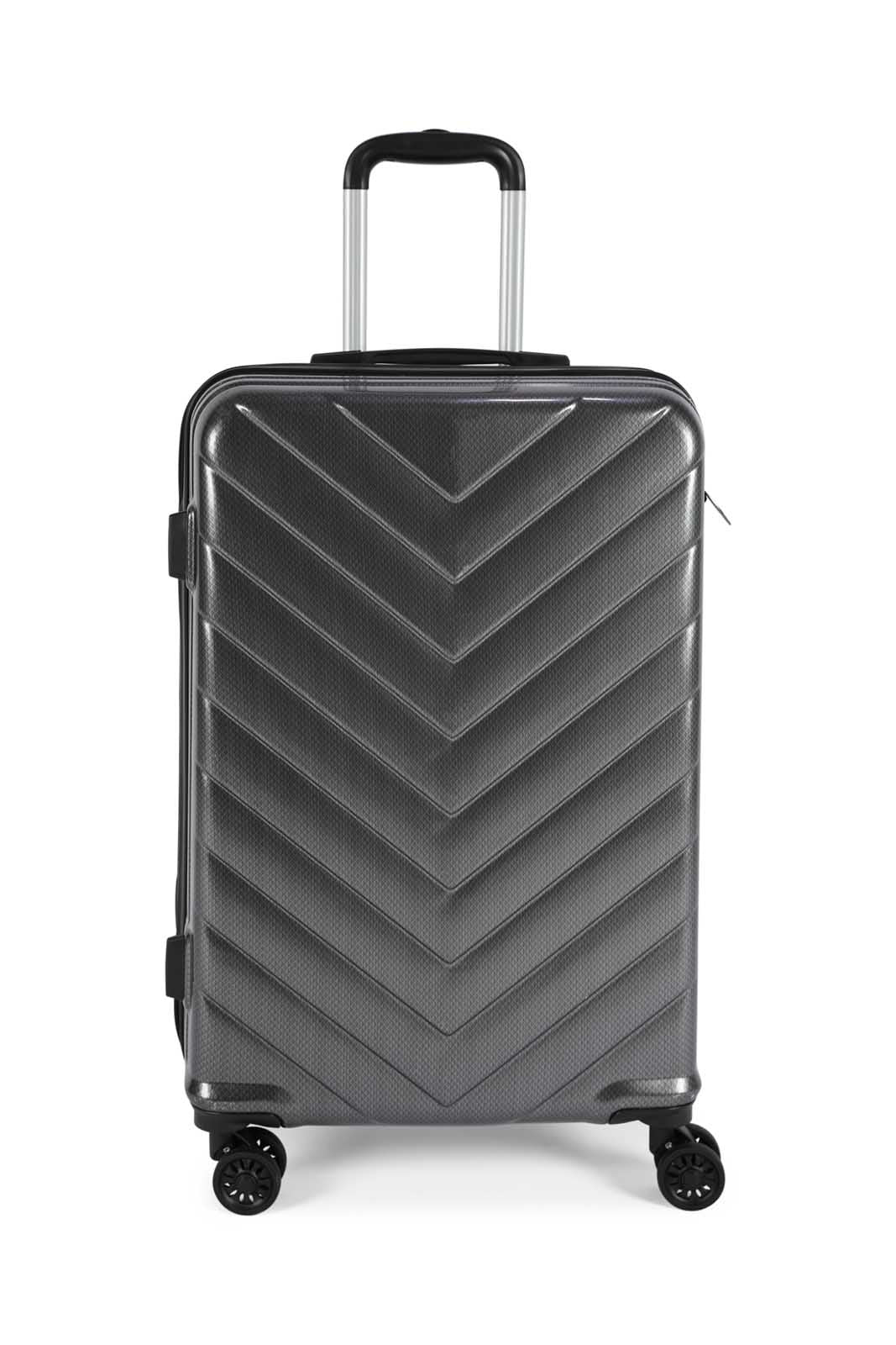 Redtag-Silver-Luggage-Trolley-24"-Category:Luggage-Trolleys,-Colour:Silver,-Dept:Home,-Filter:Travel-Accessories,-LUG-Luggage-Trolleys,-New-In,-New-In-LUG-ACC,-Non-Sale,-Section:Homewares,-W22B-Travel-Accessories-