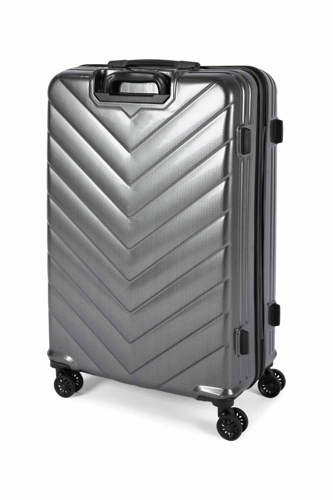 Redtag-Silver-Luggage-Trolley-28"-Category:Luggage-Trolleys,-Colour:Silver,-Dept:Home,-Filter:Travel-Accessories,-LUG-Luggage-Trolleys,-New-In,-New-In-LUG-ACC,-Non-Sale,-Section:Homewares,-W22B-Travel-Accessories-