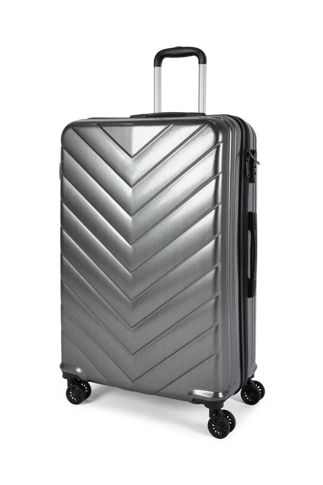 Redtag-Silver-Luggage-Trolley-28"-Category:Luggage-Trolleys,-Colour:Silver,-Dept:Home,-Filter:Travel-Accessories,-LUG-Luggage-Trolleys,-New-In,-New-In-LUG-ACC,-Non-Sale,-Section:Homewares,-W22B-Travel-Accessories-