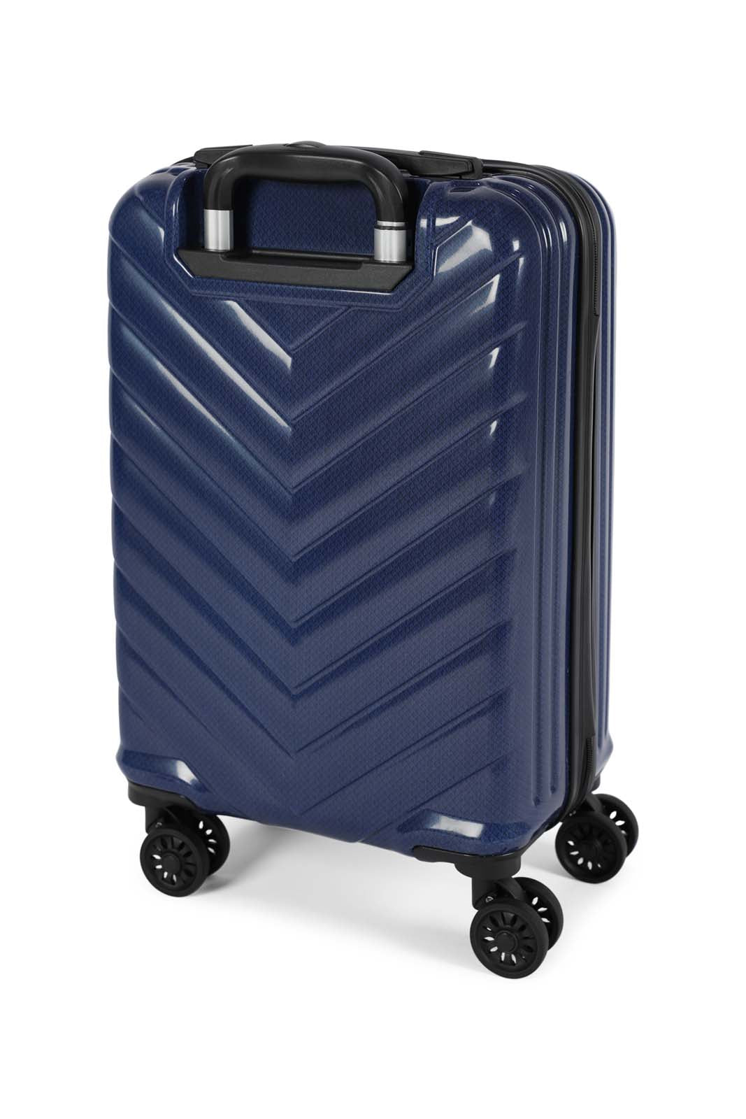 Redtag-Navy-Luggage-Trolley-20"-Category:Luggage-Trolleys,-Colour:Navy,-Dept:Home,-Filter:Travel-Accessories,-LUG-Luggage-Trolleys,-New-In,-New-In-LUG-ACC,-Non-Sale,-Section:Homewares,-W22B-Travel-Accessories-