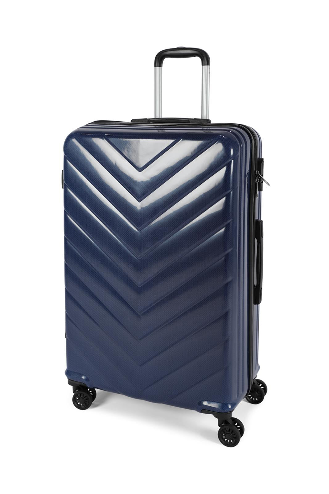 Redtag-Navy-Luggage-Trolley-24"-Category:Luggage-Trolleys,-Colour:Navy,-Dept:Home,-Filter:Travel-Accessories,-LUG-Luggage-Trolleys,-New-In,-New-In-LUG-ACC,-Non-Sale,-Section:Homewares,-W22B-Travel-Accessories-
