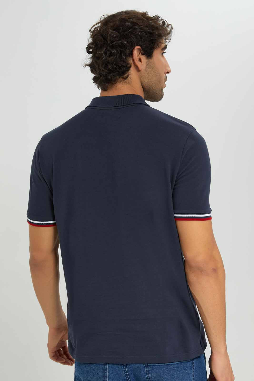 Redtag-Navy-Embroidered-Polo-Shirt-Category:Polo-T-Shirts,-Colour:Navy,-Deals:New-In,-Filter:Men's-Clothing,-Men-Polo-T-Shirts,-New-In-Men-APL,-Non-Sale,-Section:Men,-TBL,-W22B-Men's-