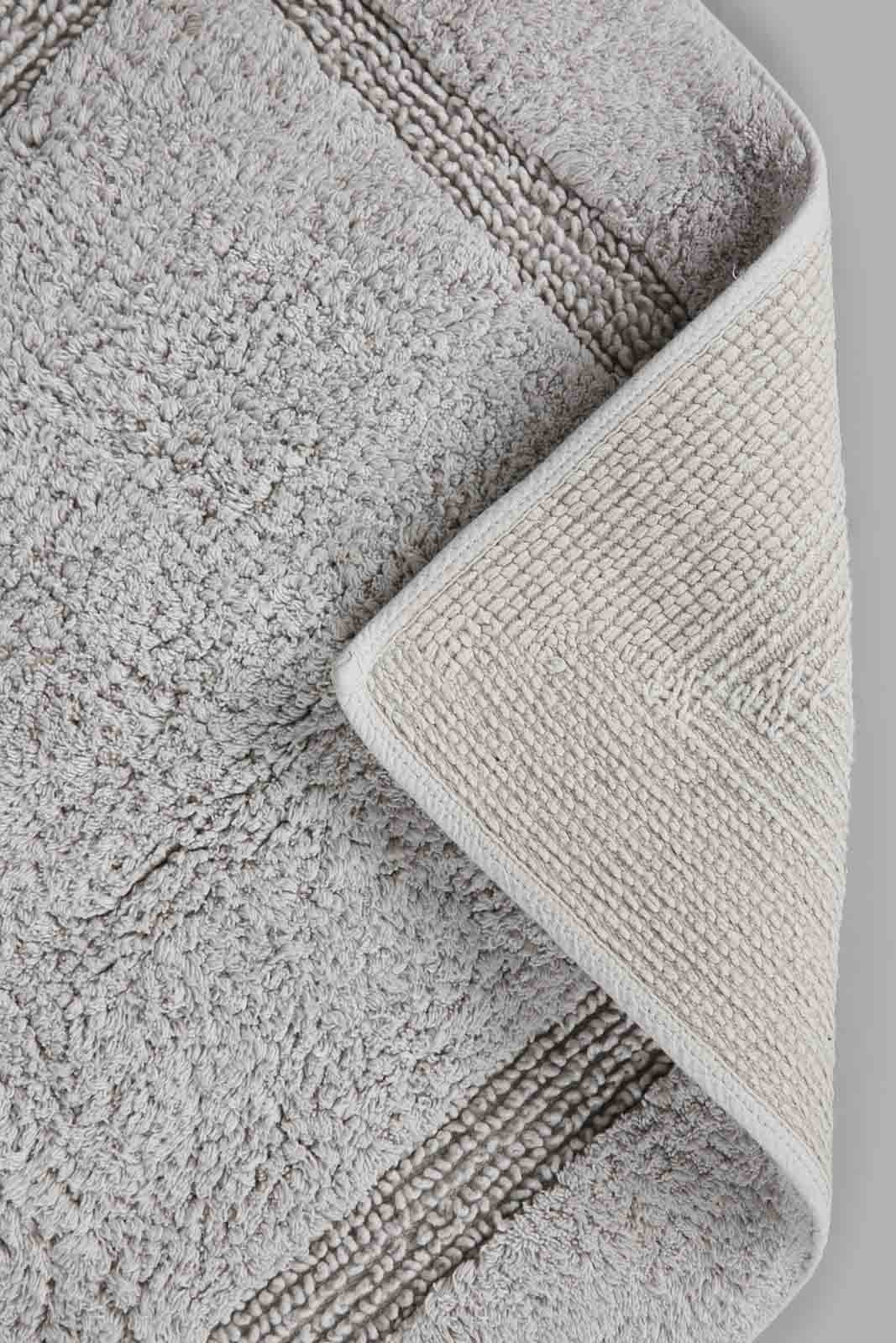 Redtag-Grey-Tufted-Bathmat-Category:Bathmats,-Colour:Grey,-Deals:New-In,-Filter:Home-Bathroom,-HMW-BAC-Bath-Accessories,-New-In-HMW-BAC,-Non-Sale,-Section:Homewares,-W22B-Home-Bathroom-