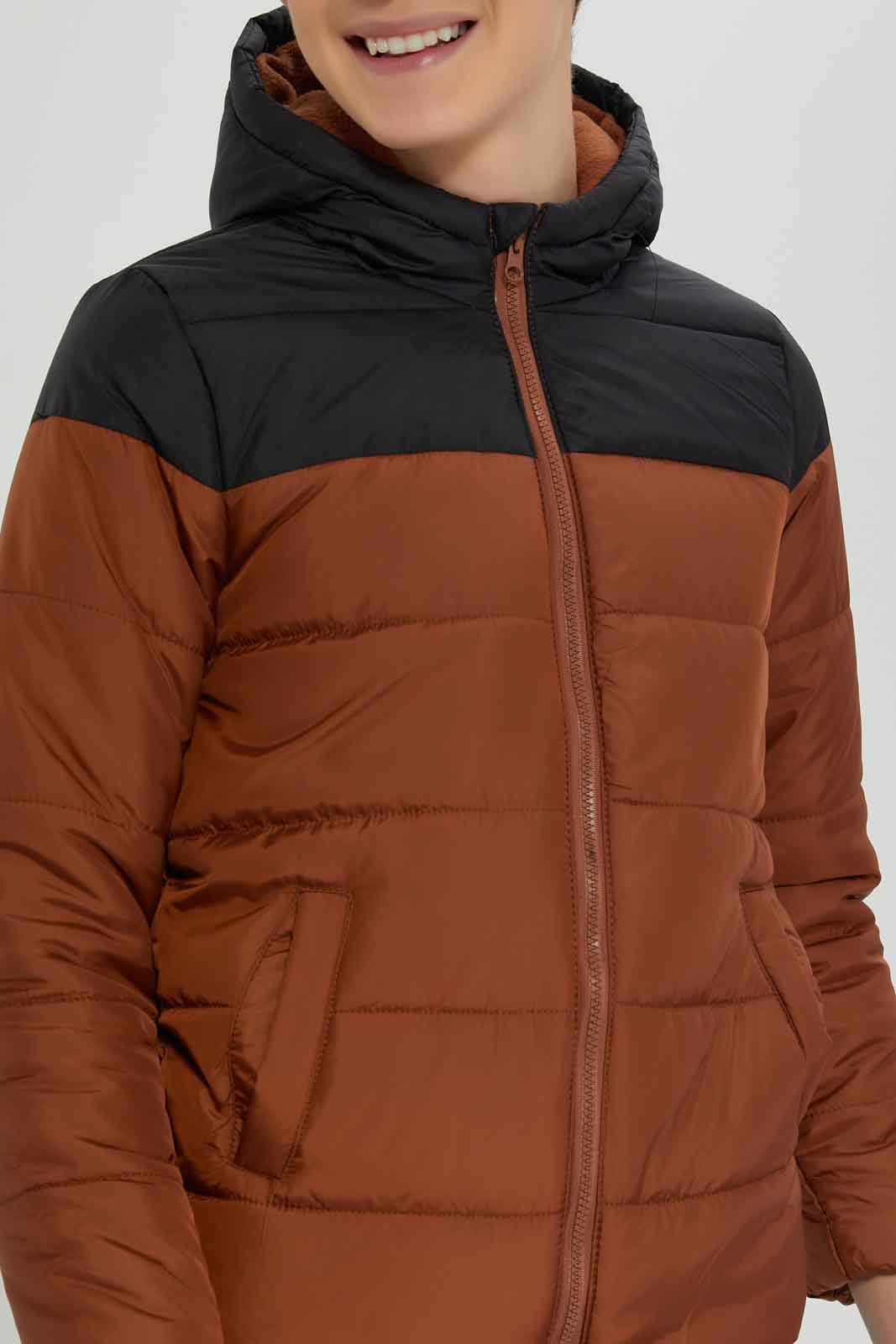 Redtag-Brown-EHW-Puffer-Jacket-BSR-Jackets,-Category:Jackets,-Colour:Brown,-Deals:New-In,-Dept:Boys,-EHW,-Filter:Senior-Boys-(8-to-14-Yrs),-New-In-BSR-APL,-Non-Sale,-Section:Boys-(0-to-14Yrs),-W22B-Senior-Boys-9 to 14 Years