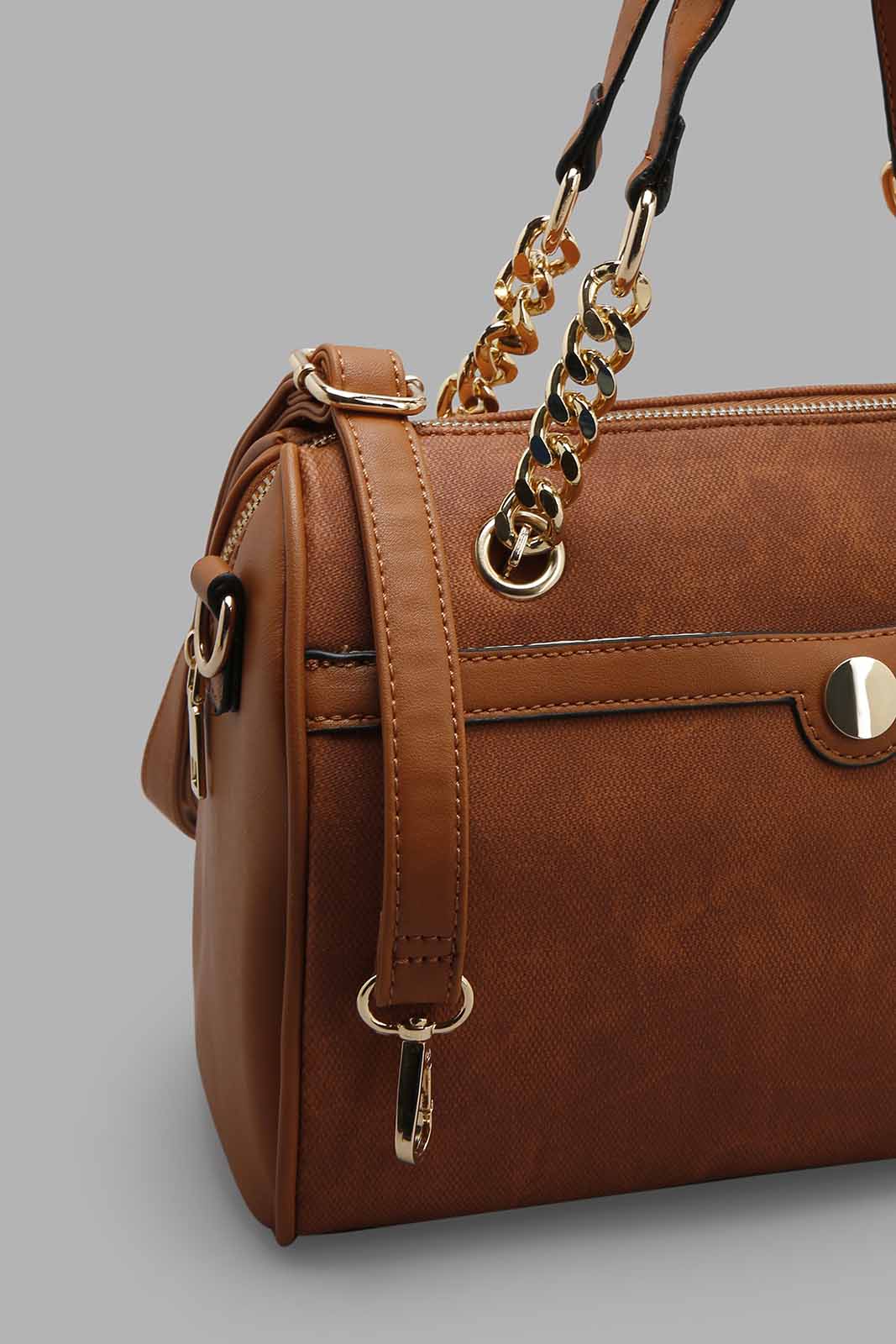 Redtag-Tan-Bollin-Bag-Category:Bags,-Colour:Tan,-Filter:Women's-Accessories,-New-In,-New-In-Women-ACC,-Non-Sale,-Section:Women,-W22B,-Women-Bags-Women-