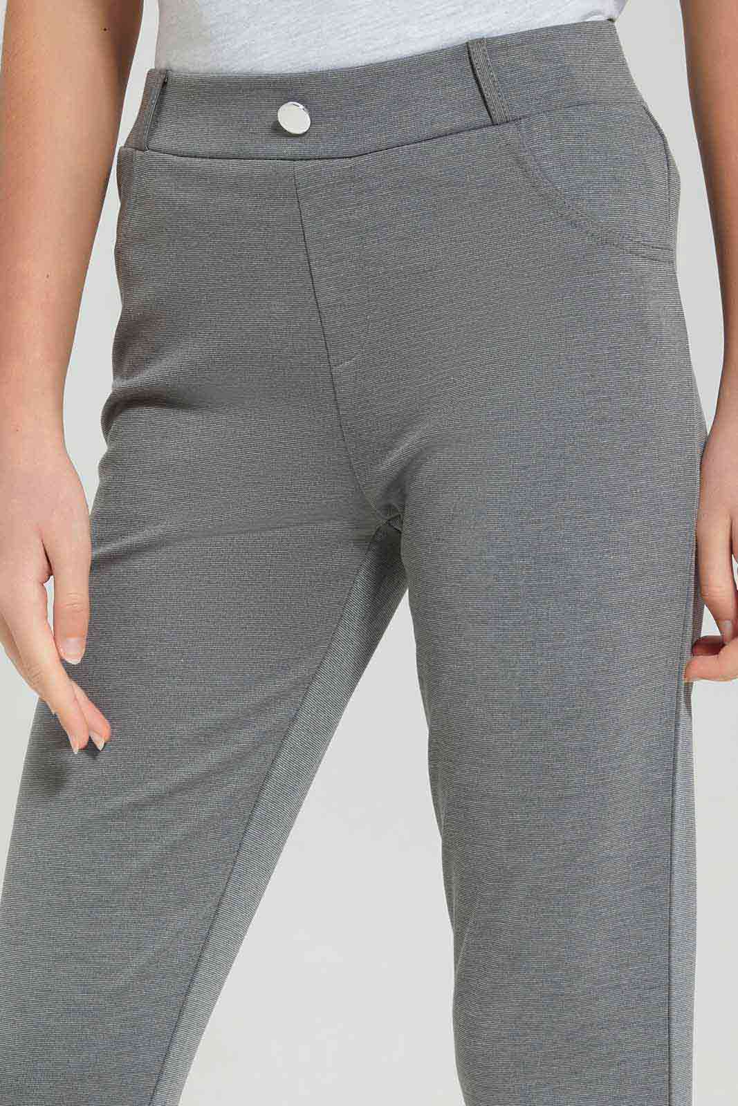 Redtag-Grey-melange-Knitted-Skinny-Category:Trousers,-Colour:Grey,-Deals:New-In,-Filter:Senior-Girls-(8-to-14-Yrs),-GSR-Trousers,-New-In-GSR-APL,-Non-Sale,-Section:Girls-(0-to-14Yrs),-TBL,-W22A-Senior-Girls-9 to 14 Years