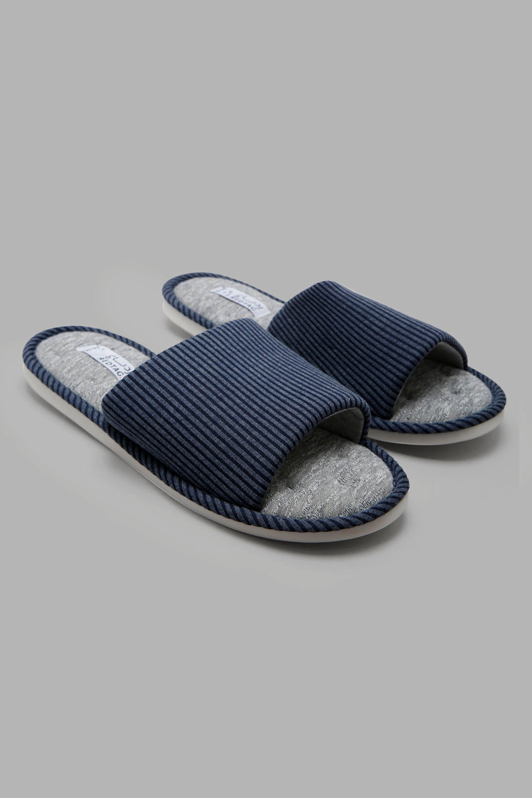 Redtag-Navy-Slipper-Category:Slippers,-Colour:Navy,-Deals:New-In,-Filter:Men's-Footwear,-Men-Slippers,-New-In-Men-FOO,-Non-Sale,-Section:Men,-W22B-Men's-