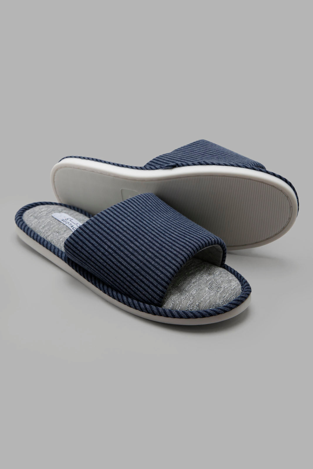 Redtag-Navy-Slipper-Category:Slippers,-Colour:Navy,-Deals:New-In,-Filter:Men's-Footwear,-Men-Slippers,-New-In-Men-FOO,-Non-Sale,-Section:Men,-W22B-Men's-