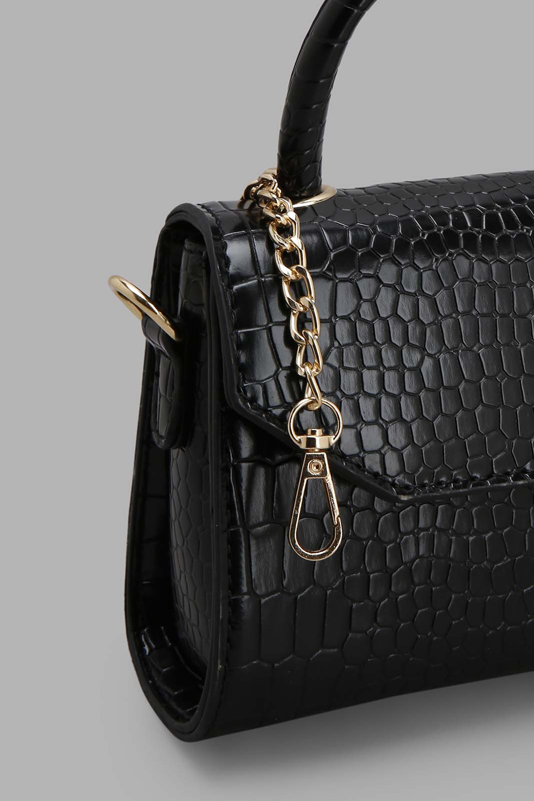 Redtag-Black-Messenger-Bag-Category:Bags,-Colour:Black,-Filter:Women's-Accessories,-New-In,-New-In-Women-ACC,-Non-Sale,-Section:Women,-W22B,-Women-Bags-Women-