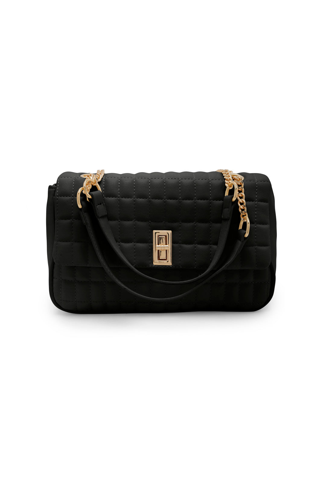 Redtag-Black-Embellished-Messenger-Bag-Category:Bags,-Colour:Black,-Dept:Ladieswear,-Filter:Women's-Accessories,-New-In,-New-In-Women-ACC,-Non-Sale,-Section:Women,-W22B,-Women-Bags-Women-
