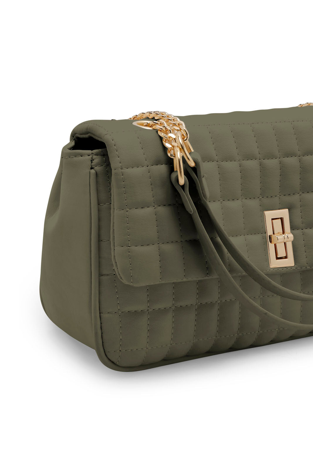 Redtag-Olive-Green-Embellished-Messenger-Bag-Category:Bags,-Colour:Olive,-Dept:Ladieswear,-Filter:Women's-Accessories,-New-In,-New-In-Women-ACC,-Non-Sale,-Section:Women,-W22B,-Women-Bags-Women-