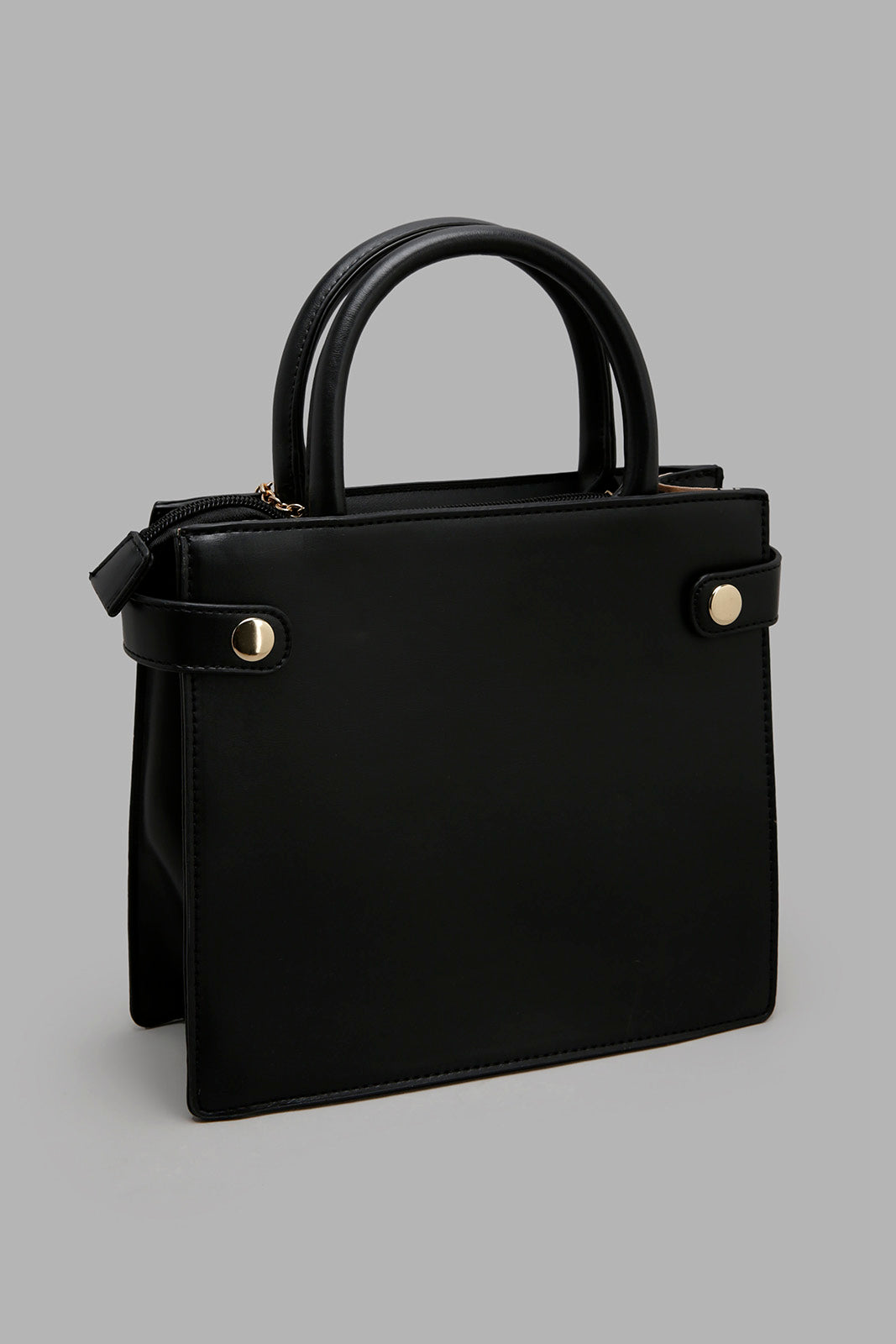 Redtag-Black-Embossed-Box-Messenger-Bag-Category:Bags,-Colour:Black,-Filter:Women's-Accessories,-New-In,-New-In-Women-ACC,-Non-Sale,-Section:Women,-W22B,-Women-Bags-Women-