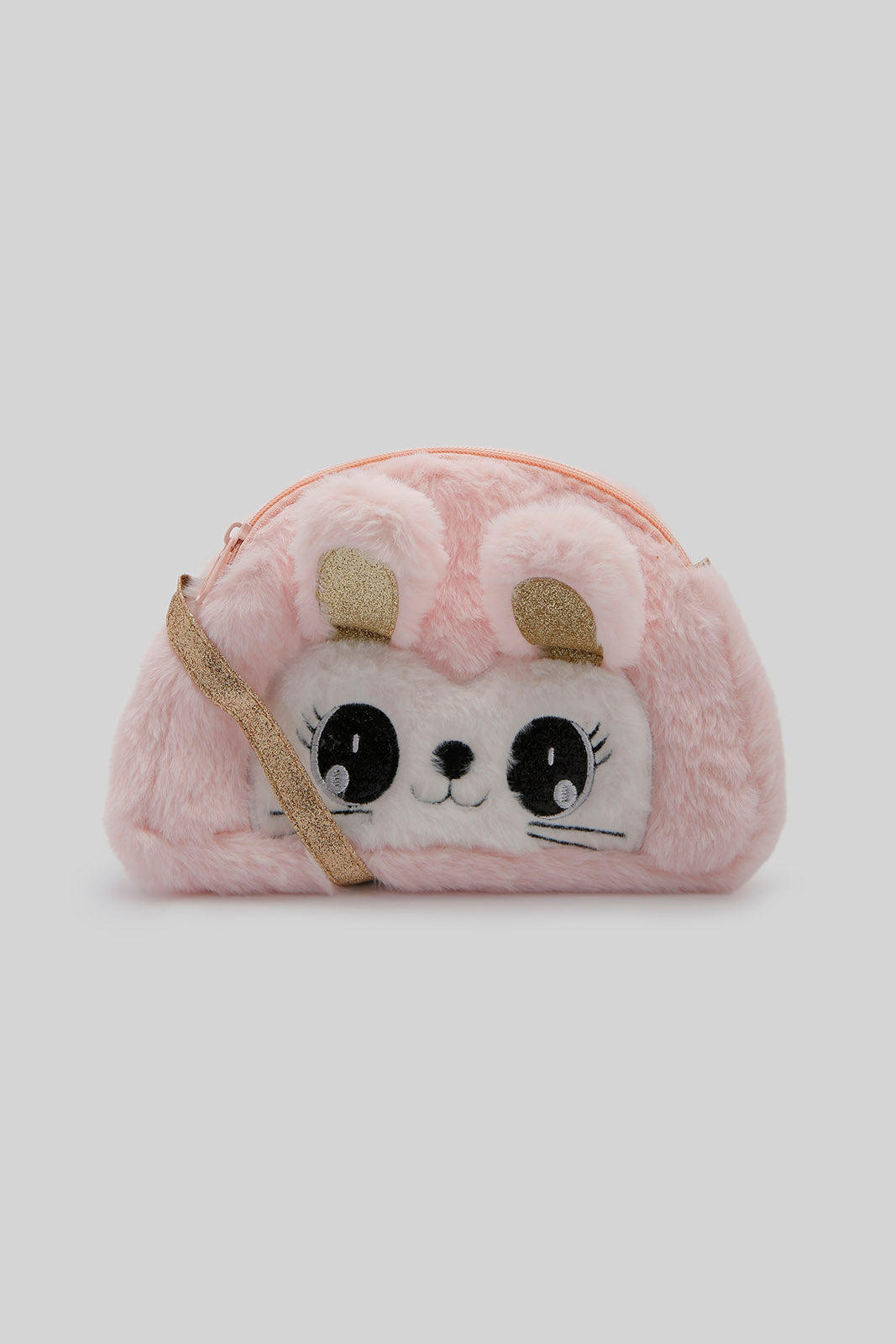 Redtag-Multi-Colour-Character-Faux-Fur-Cross-Body-Bag-Category:Bags,-Colour:Assorted,-Filter:Girls-Accessories,-GIR-Bags,-New-In,-New-In-GIR-ACC,-Non-Sale,-Section:Girls-(0-to-14Yrs),-W22B-Girls-